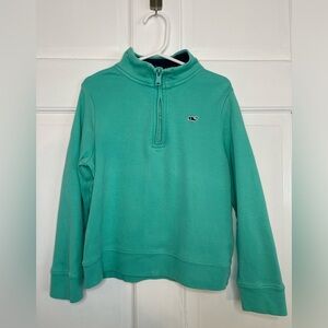 Boys Vineyard Vines Pullover Turquoise Size 5